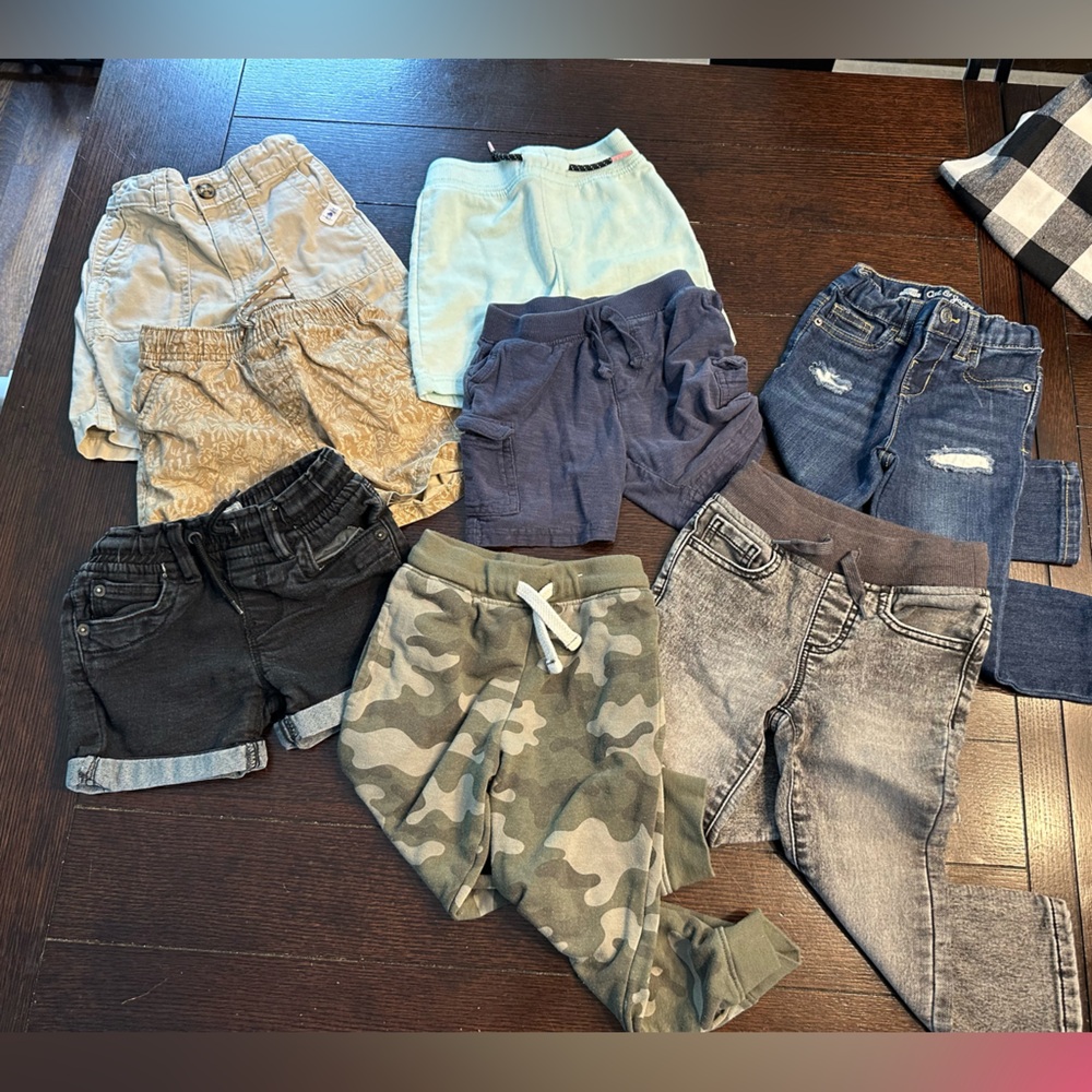 ❗️8 PIECE❗️3T Bottoms Lot